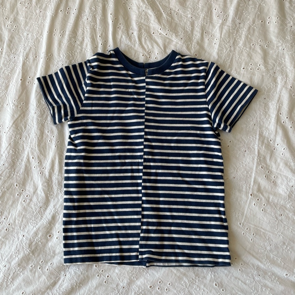 Andersson bell striped baby tee